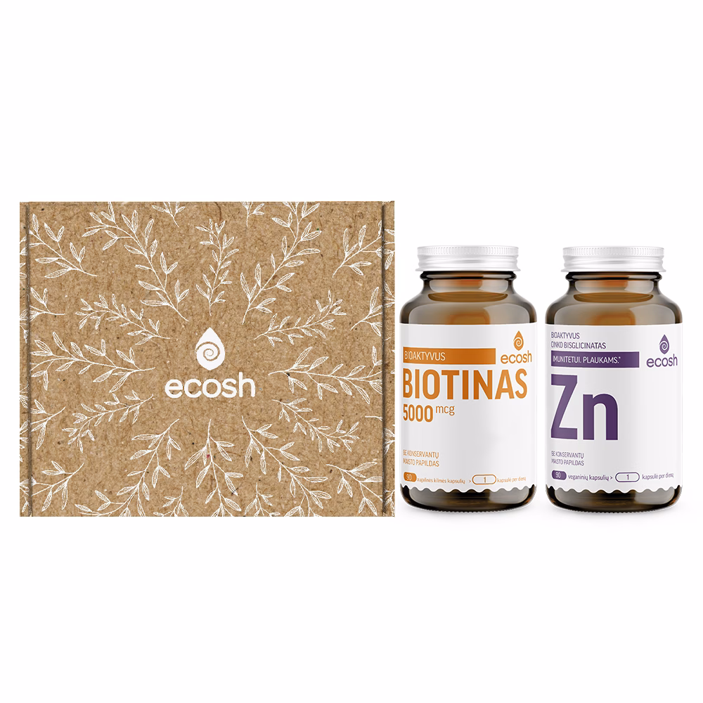 Maisto papildų rinkinys grožiui