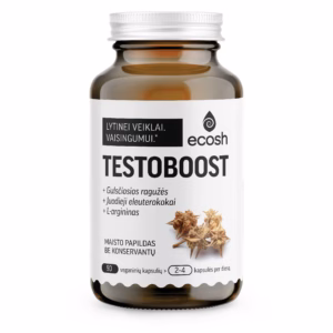 ECOSH Testoboost, 90 kapsulių