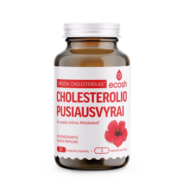 Cholesterolio pusiausvyrai