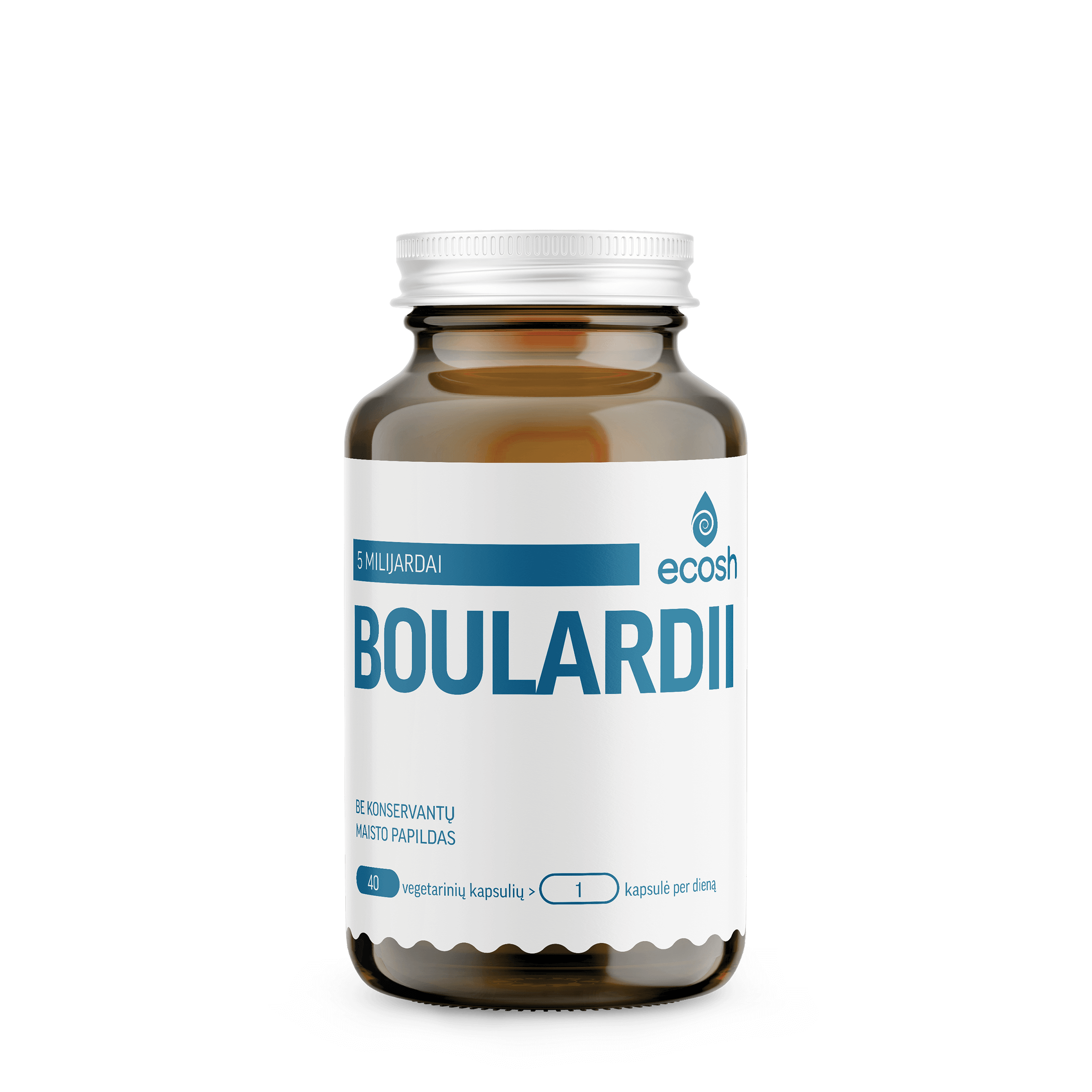 BOULARDII, 250mg, 40 kapsulių