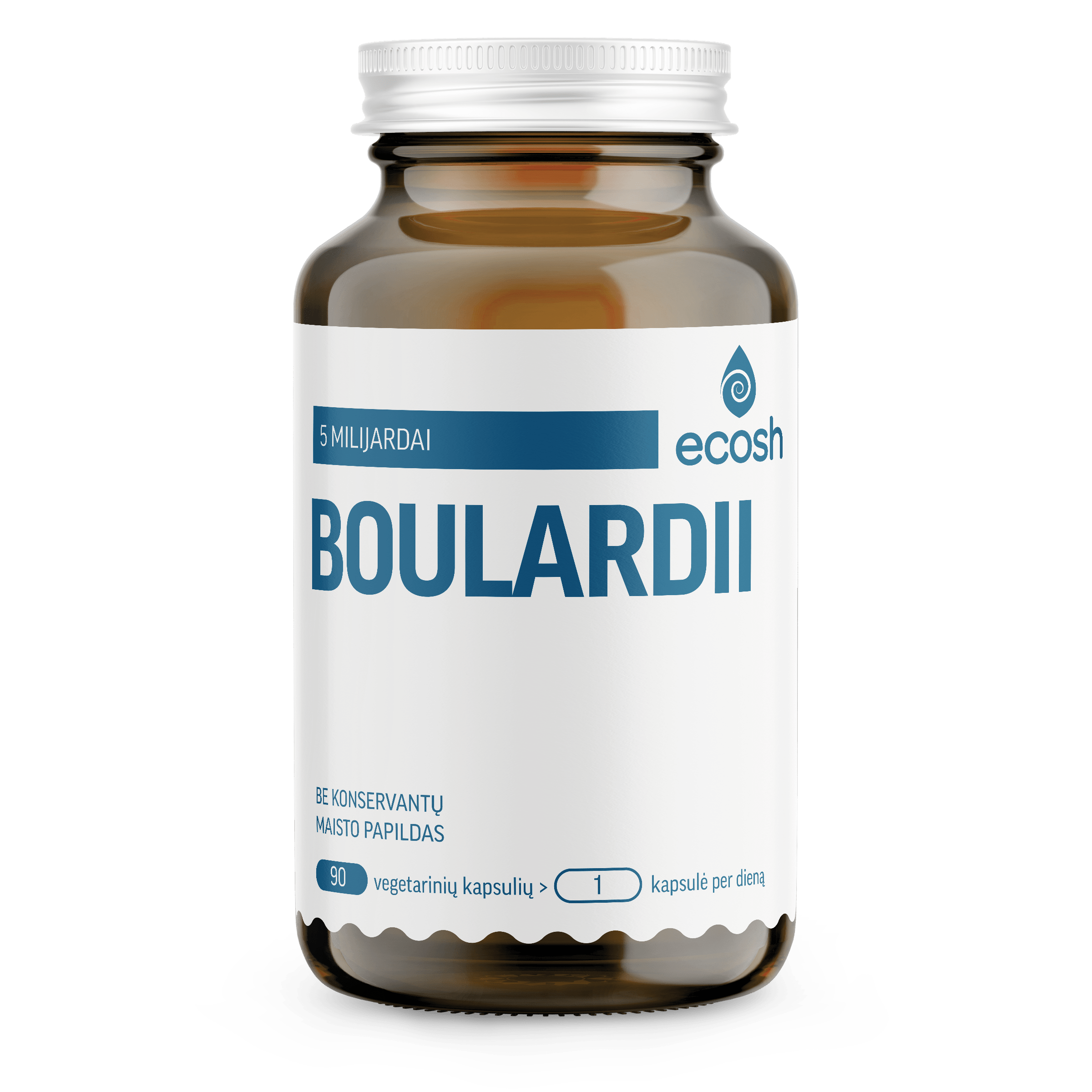 BOULARDII, 250mg, 90 kapsulių