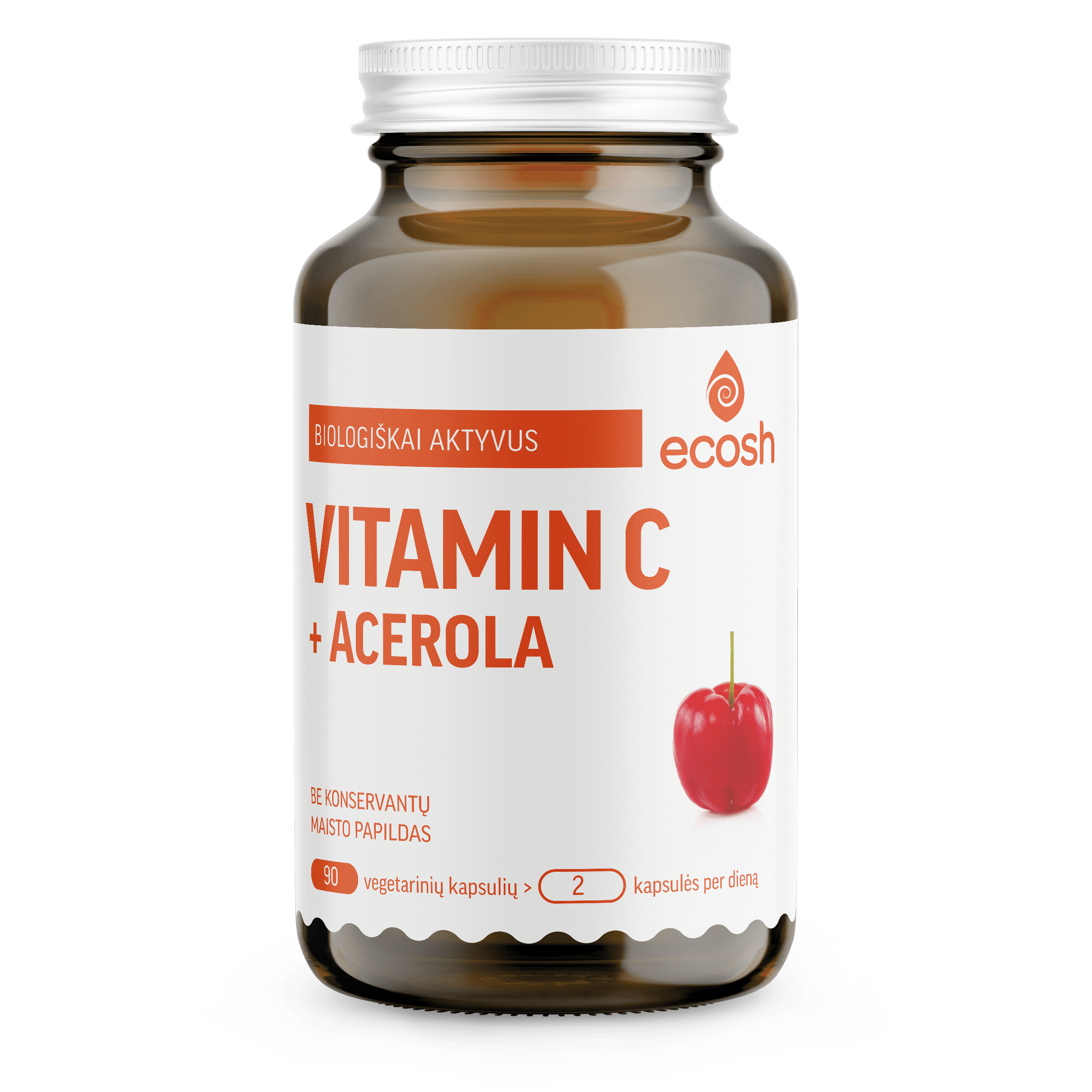 vitaminas C su acerola