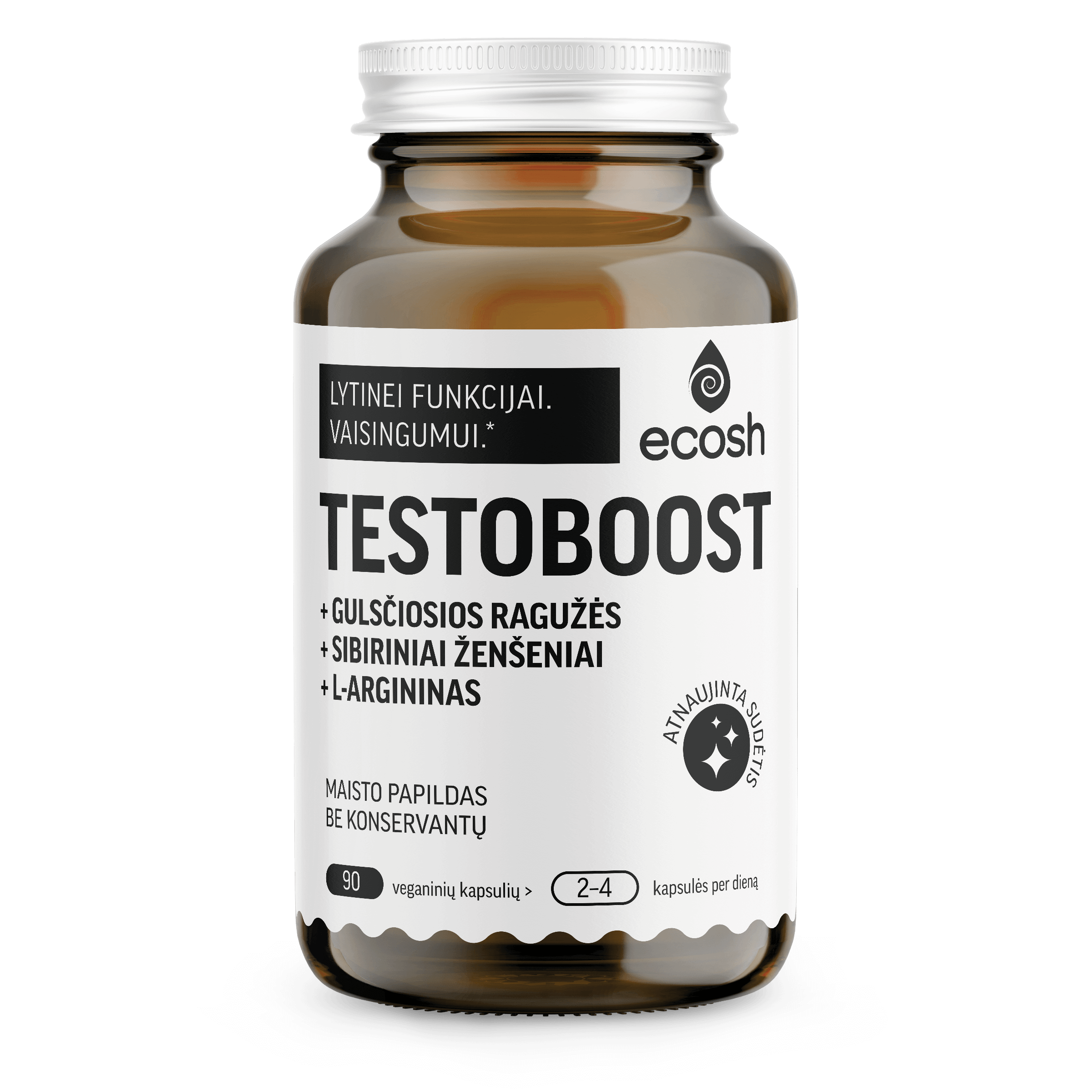 Testoboost, 90 kapsulių