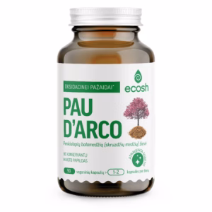 ECOSH Pau d’Arco, 90 kapsulių