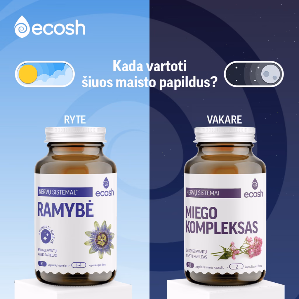 Kada vartoti maisto papildus