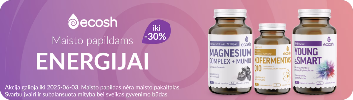 Maisto papildai energijai