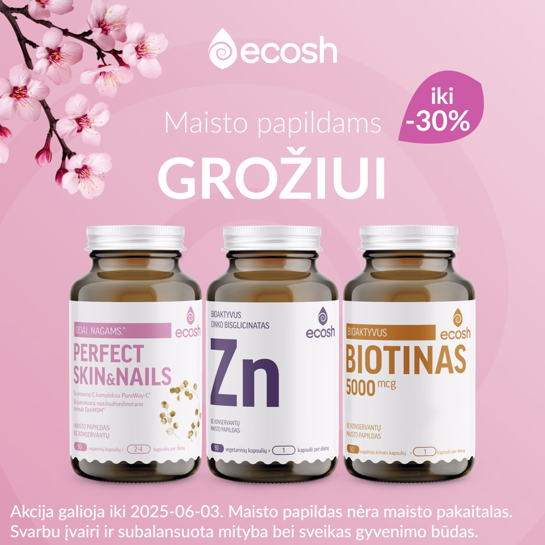 Maisto papildai grožiui