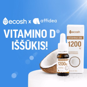 vitamino D3 iššūkio rezultatai