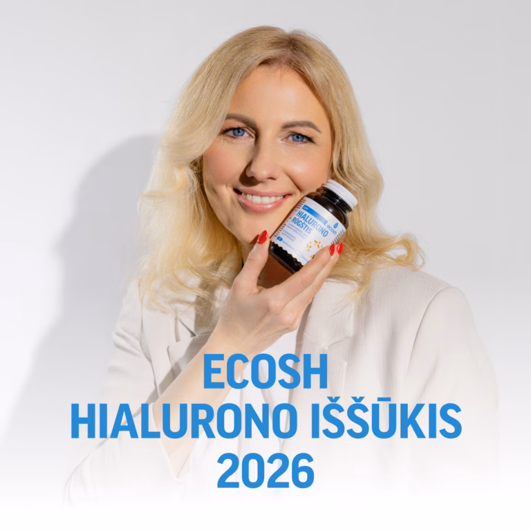 Read more about the article ECOSH hialurono rūgšties iššūkis: 60 dienų projektas