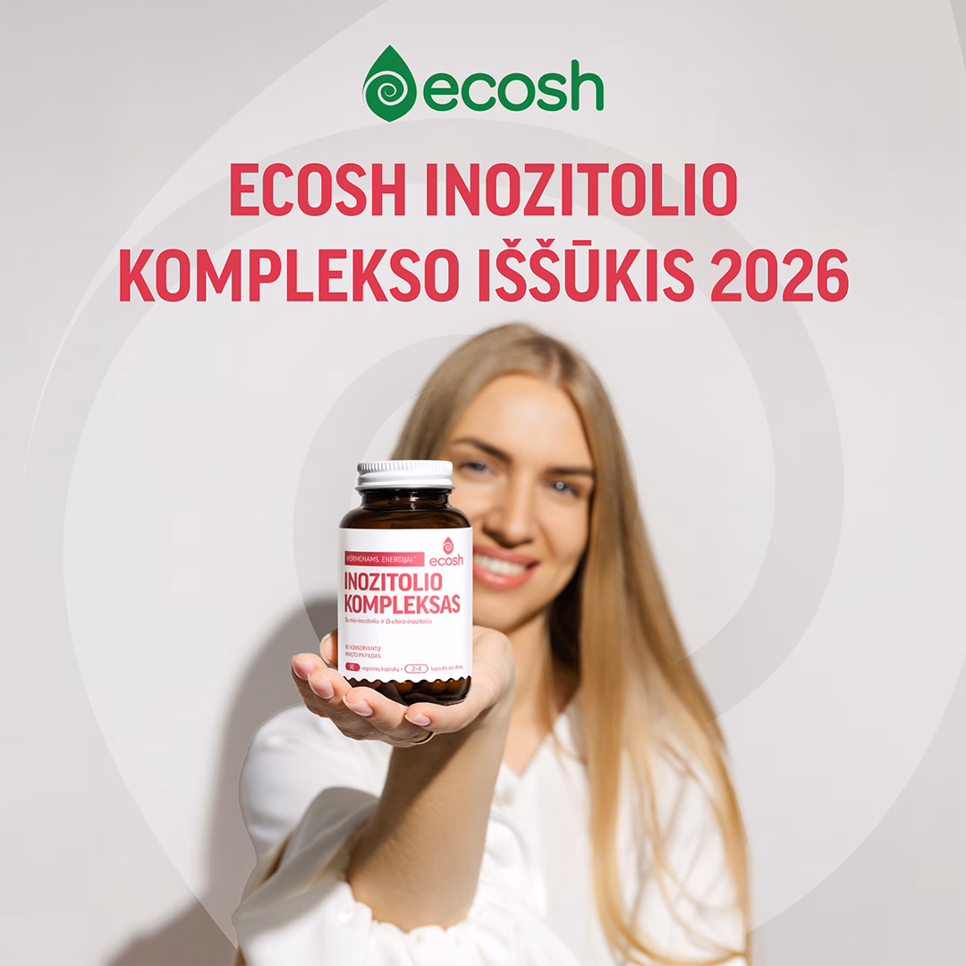 Read more about the article ECOSH INOZITOLIO KOMPLEKSO IŠŠŪKIS STARTUOJA!
