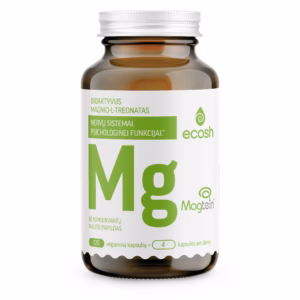 ECOSH Magtein® magnio L-treonatas, 36 mg, 120 kapsulių