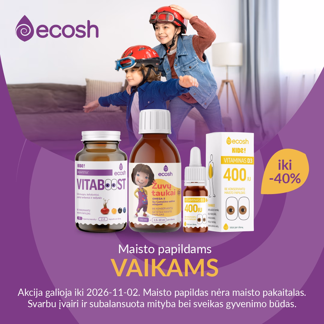 papildai vaikams