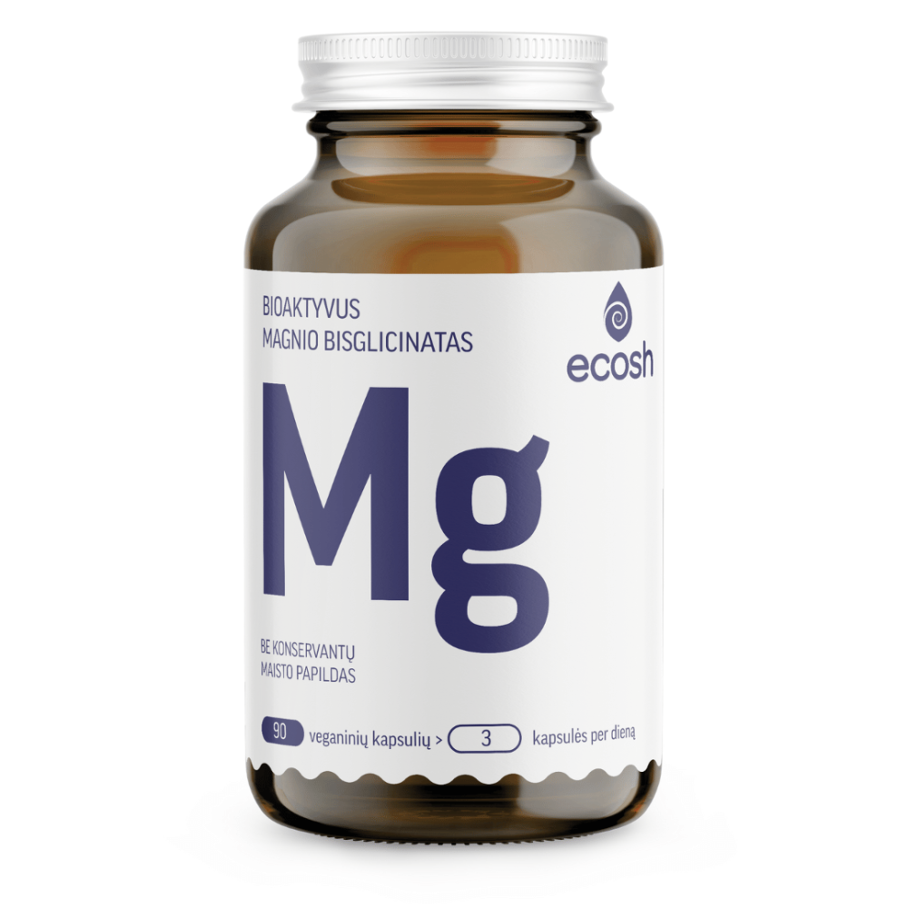 Bioaktyvus Magnis su vitaminu B6, 90 kapsulių
