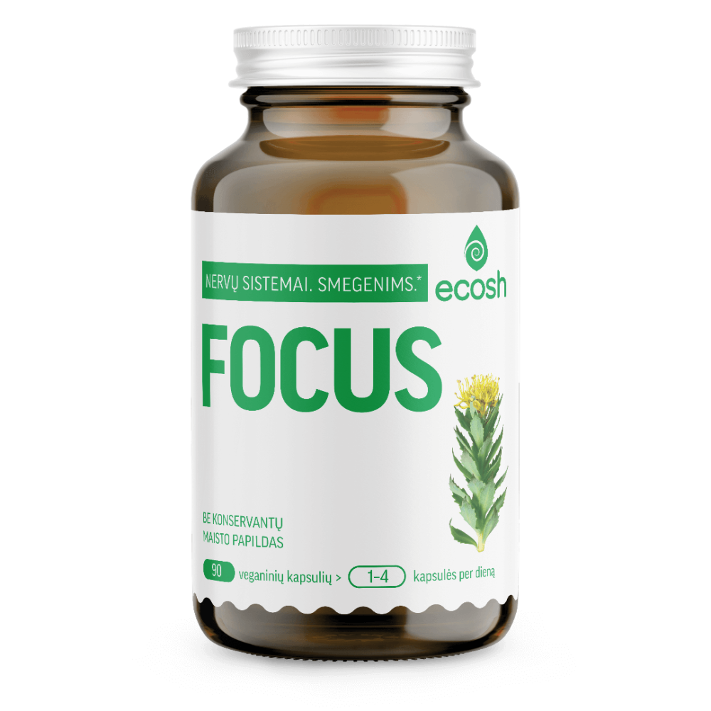 ECOSH Focus, 90 kapsulių