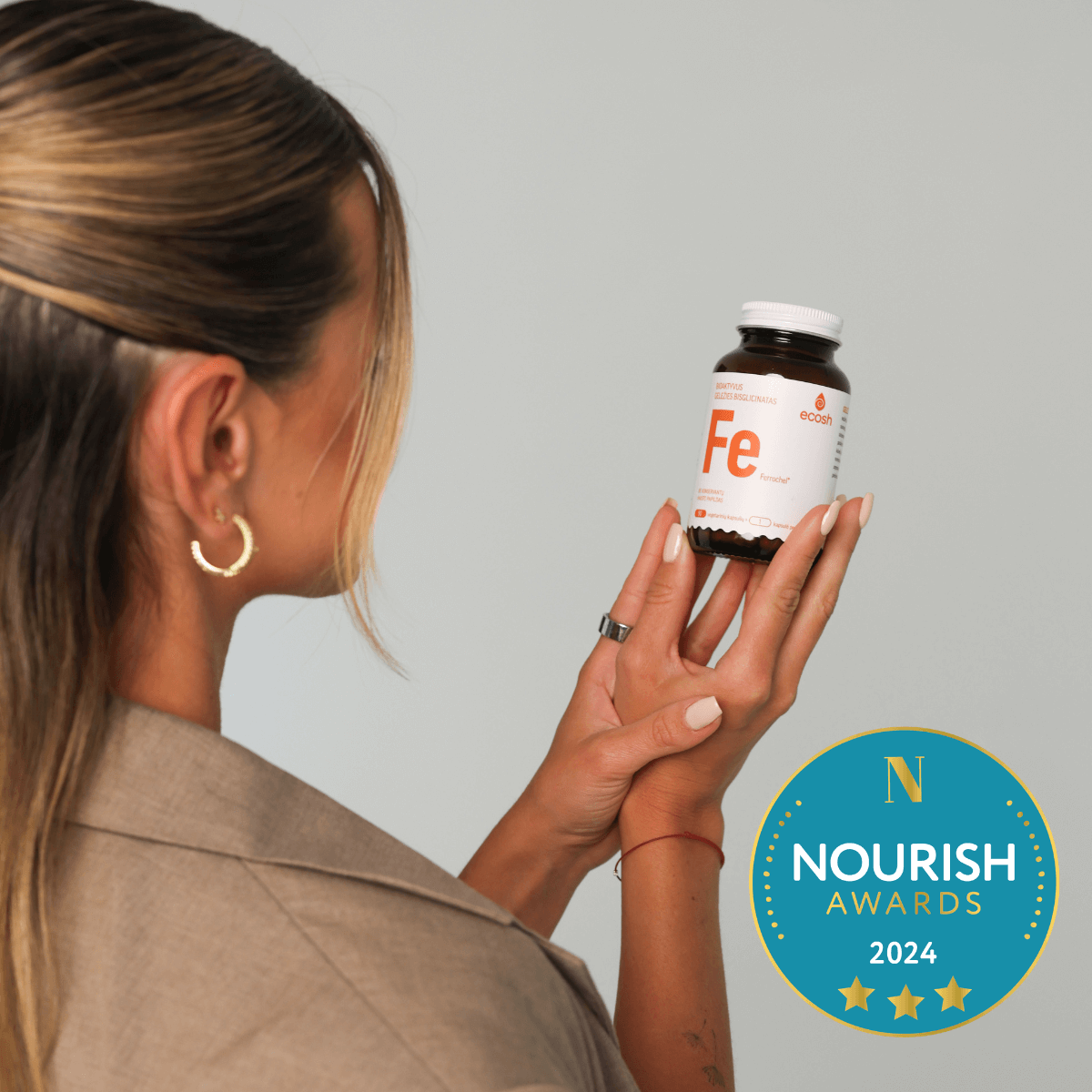 Read more about the article „Nourish Supps Awards 2024“ tarptautiniuose maisto papildų apdovanojimuose ECOSH bioaktyvi Geležis Ferrochel® pelnė aukščiausią trijų žvaigždučių įvertinimą